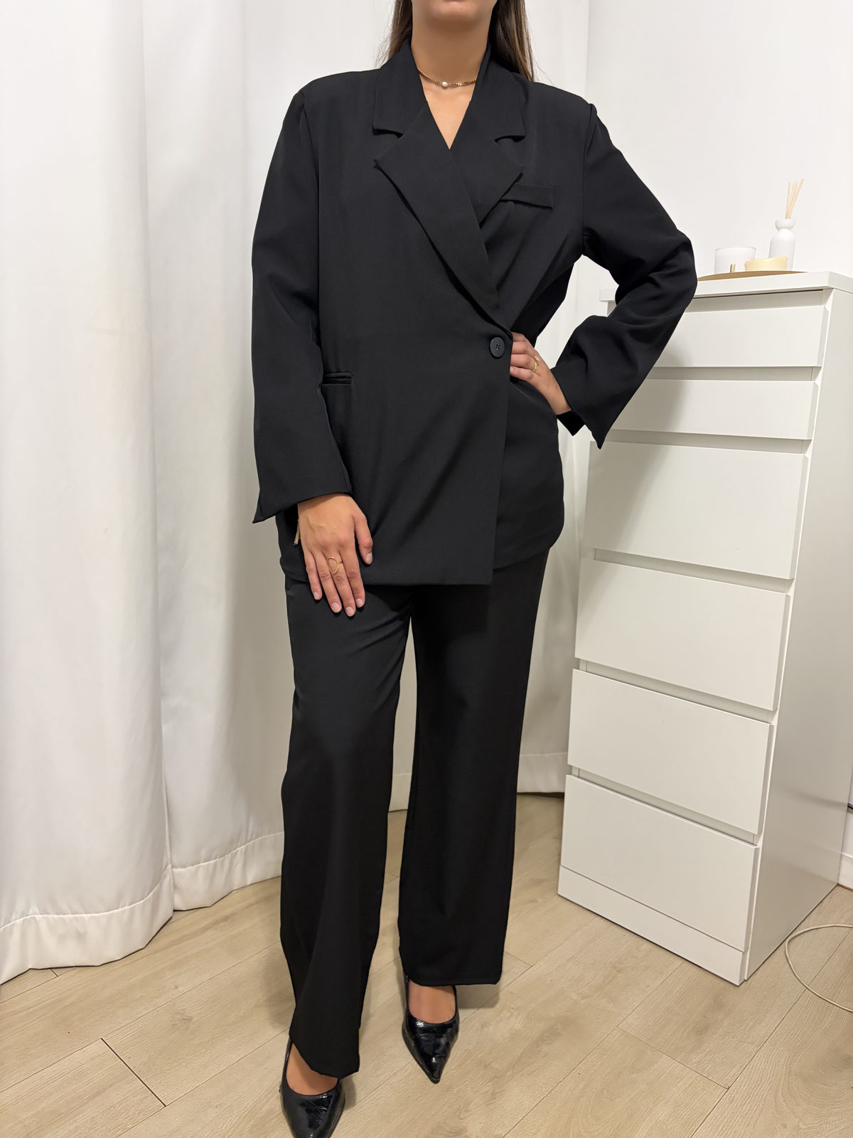 Ensemble tailleur Nora noir