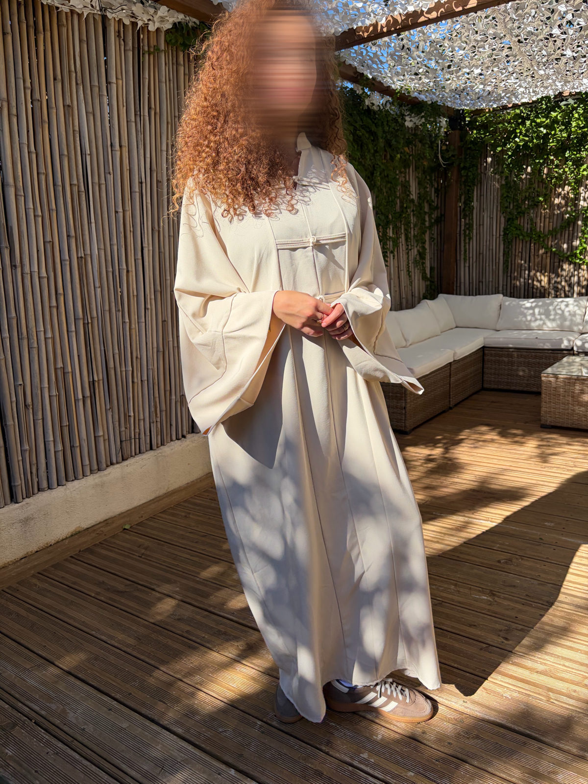 Robe Alya crème
