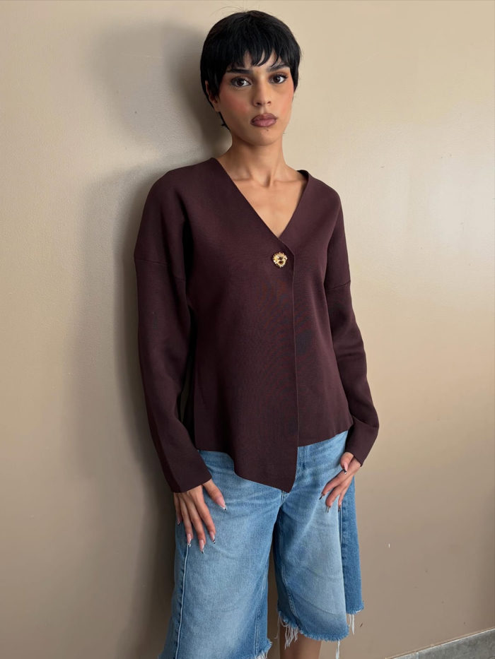 Gilet asymétrique Naïa